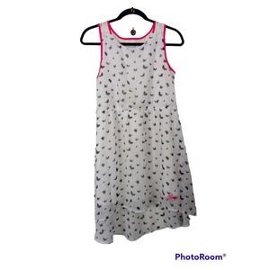 Guess Butterfly Print Sleeveless Swing Dress